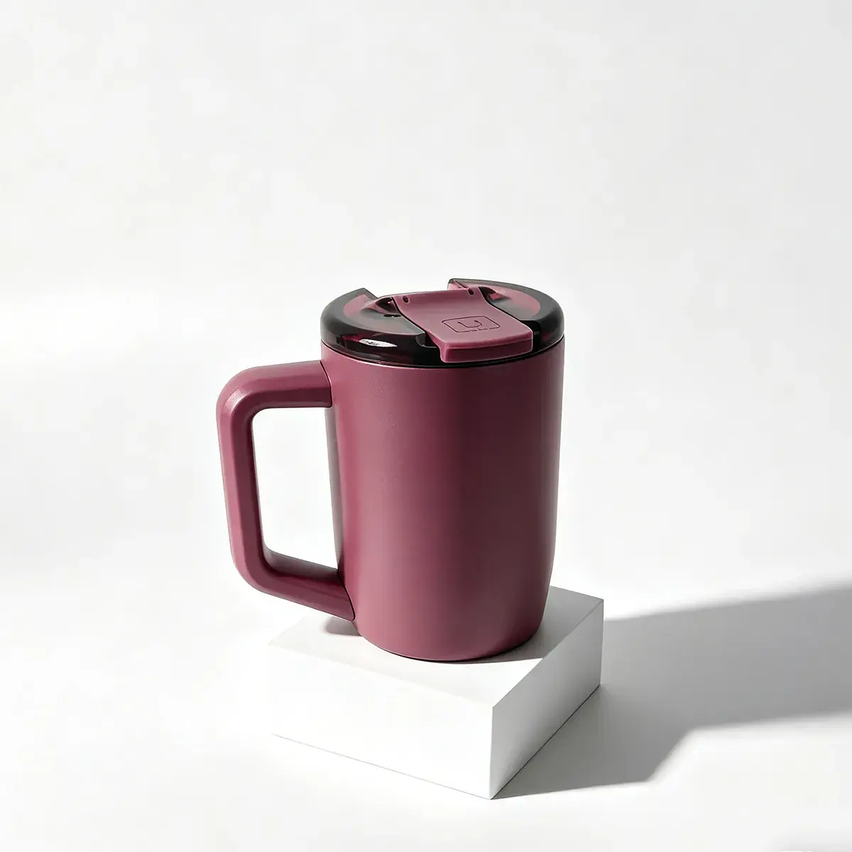 Caneca Térmica 450 ml com Tampa — imagem 1 de 7