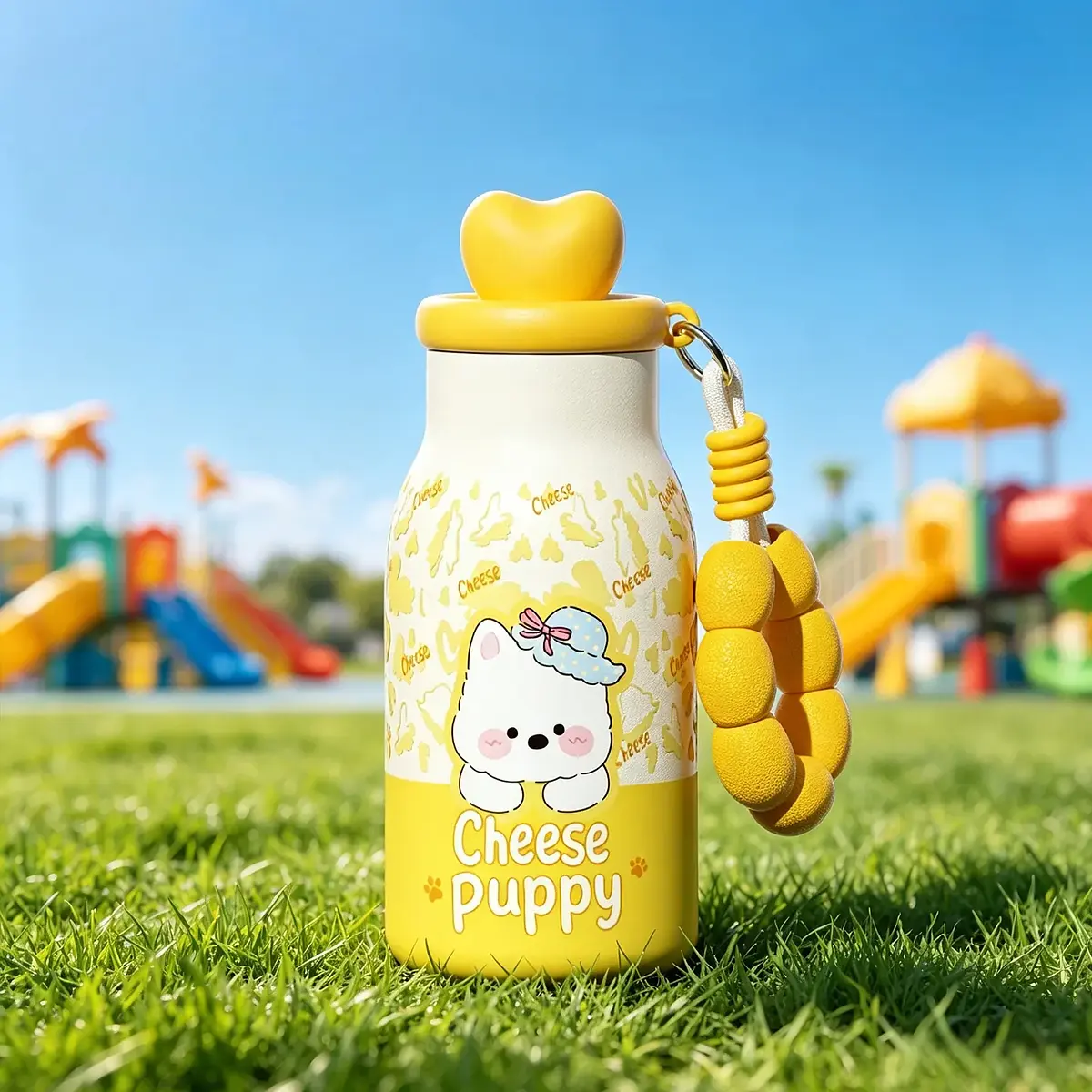 Garrafa Térmica Infantil 400 ml com Tampa de Bichinho — imagem 7 de 7