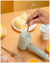 Batedeira elétrica portátil recarregável por USB — imagem 3 de 3