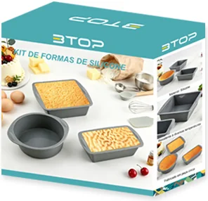 Forma de bolo de silicone — imagem 3 de 3