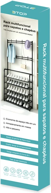 Suporte multifuncional para sapatos e chapéus — imagem 2 de 2