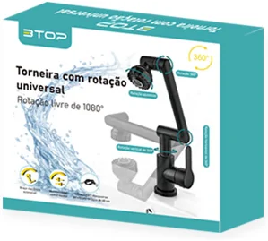 Torneira com bica giratória universal — imagem 2 de 5
